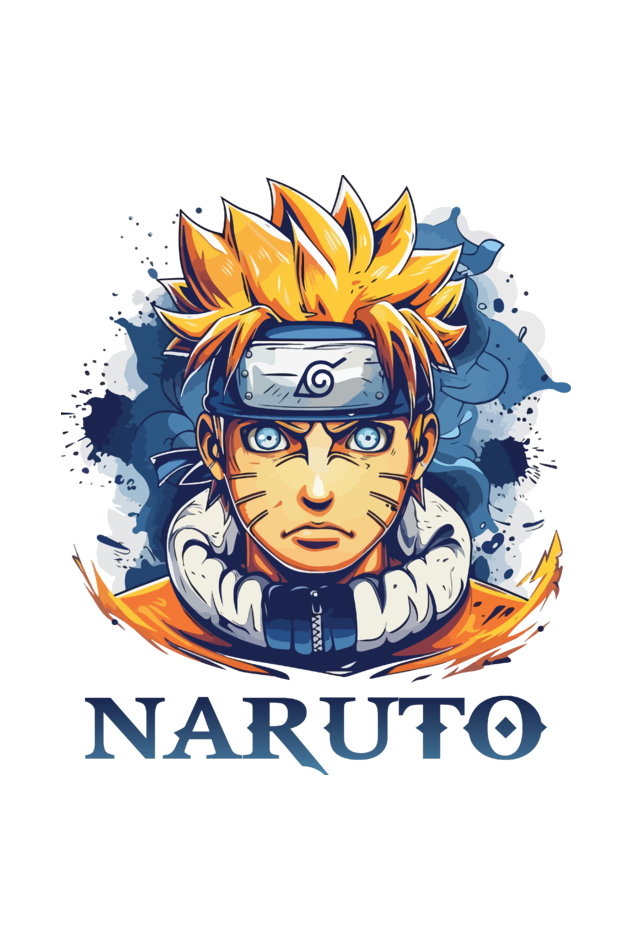 Naruto Printed Half Sleeve T-shirt