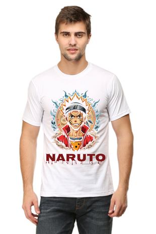 Naruto Printed Half Sleeve T-shirt