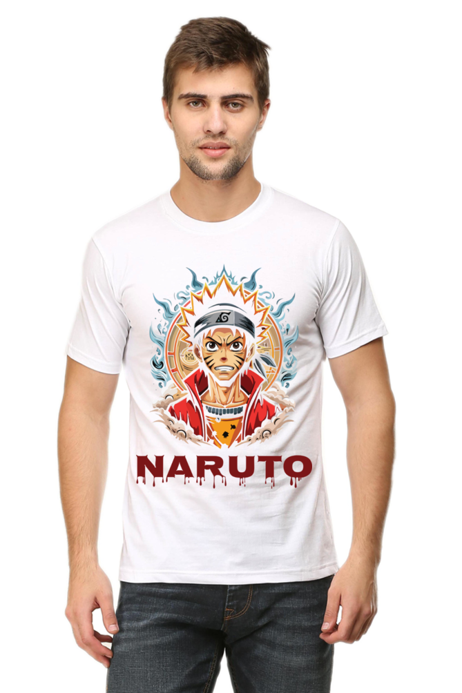 Naruto Printed Half Sleeve T-shirt