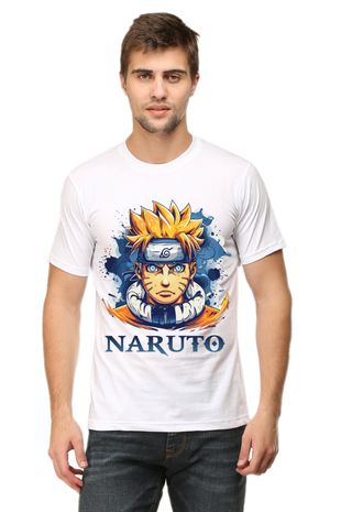 Naruto Printed Half Sleeve T-shirt