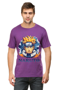 Naruto Printed Half Sleeve T-shirt