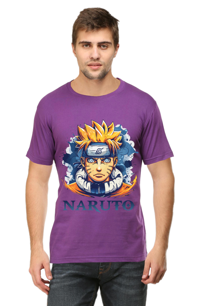 Naruto Printed Half Sleeve T-shirt