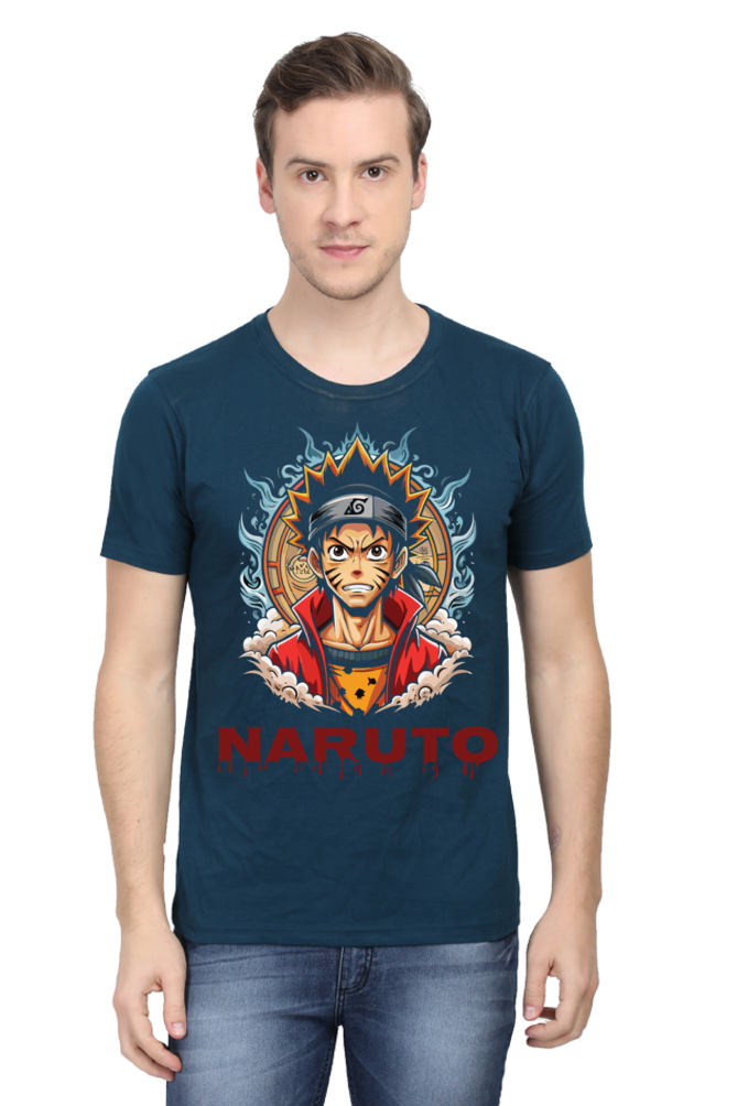 Naruto Printed Half Sleeve T-shirt