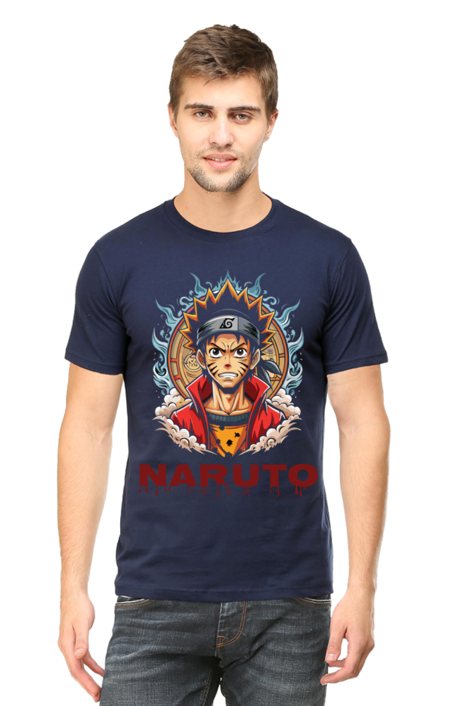 Naruto Printed Half Sleeve T-shirt