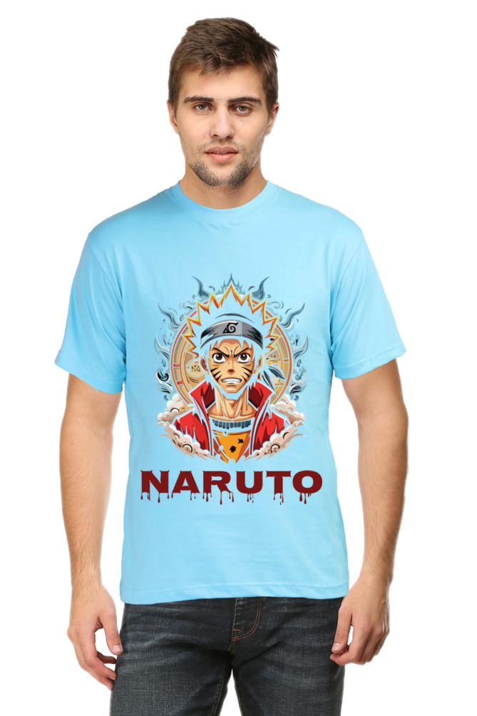 Naruto Printed Half Sleeve T-shirt