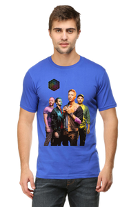 Coldplay Band Printed Half Sleeve T-shirt